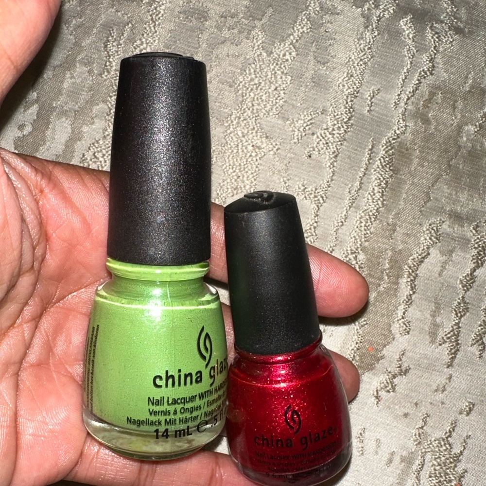 Lot of 2 China Glaze Nail Lacquer